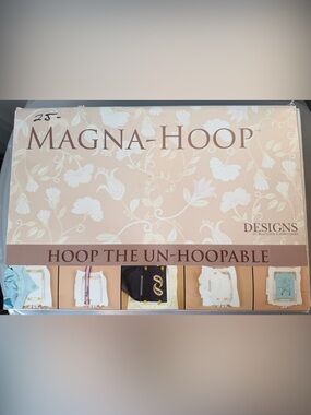 New DIME Magna-Hoop C for Bernina Artista & Aurora 5x7Large Oval Hoop NOS